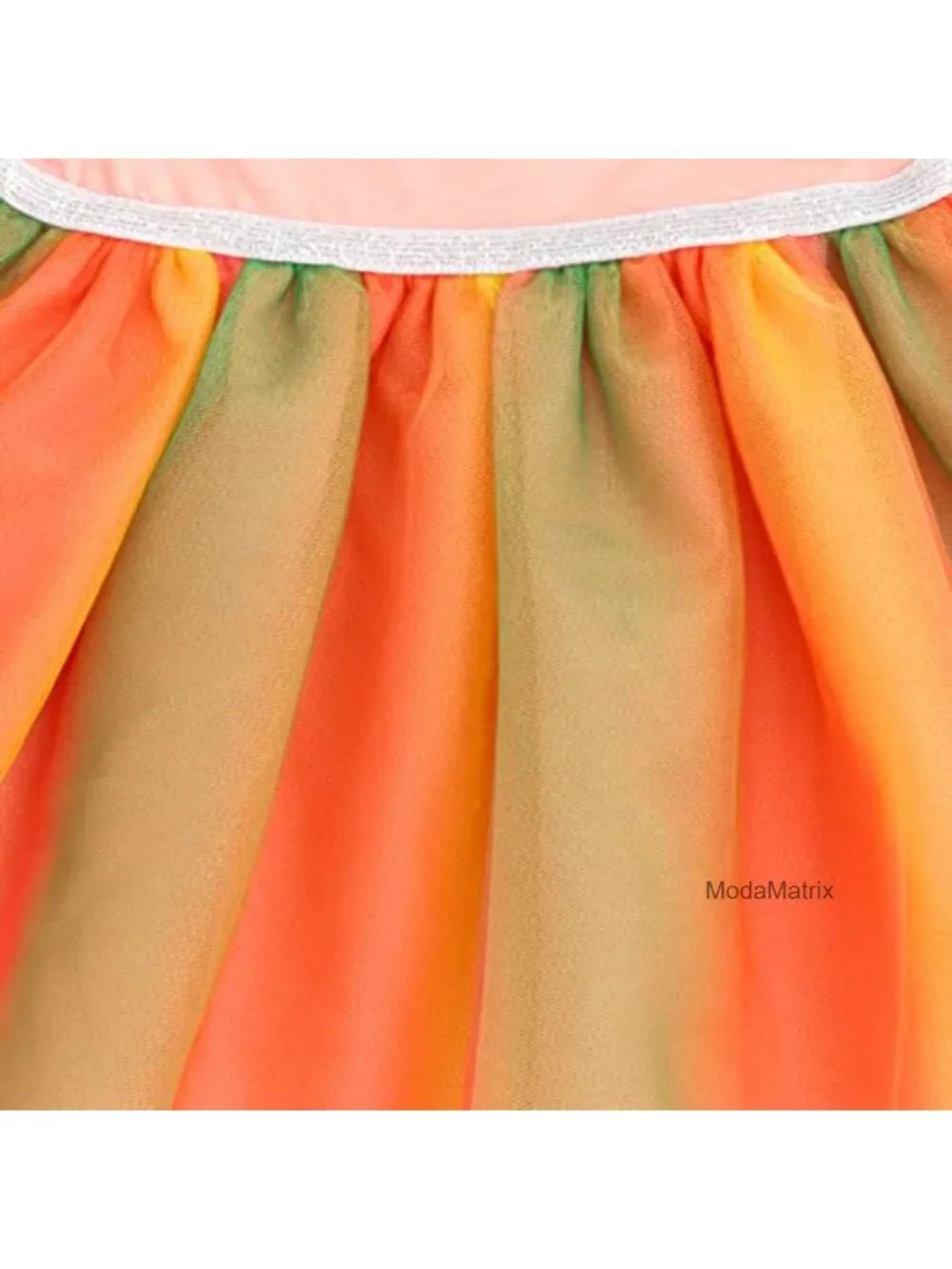 Toddler Girl Sleeveless Tulle Dress with Glitter Character Print